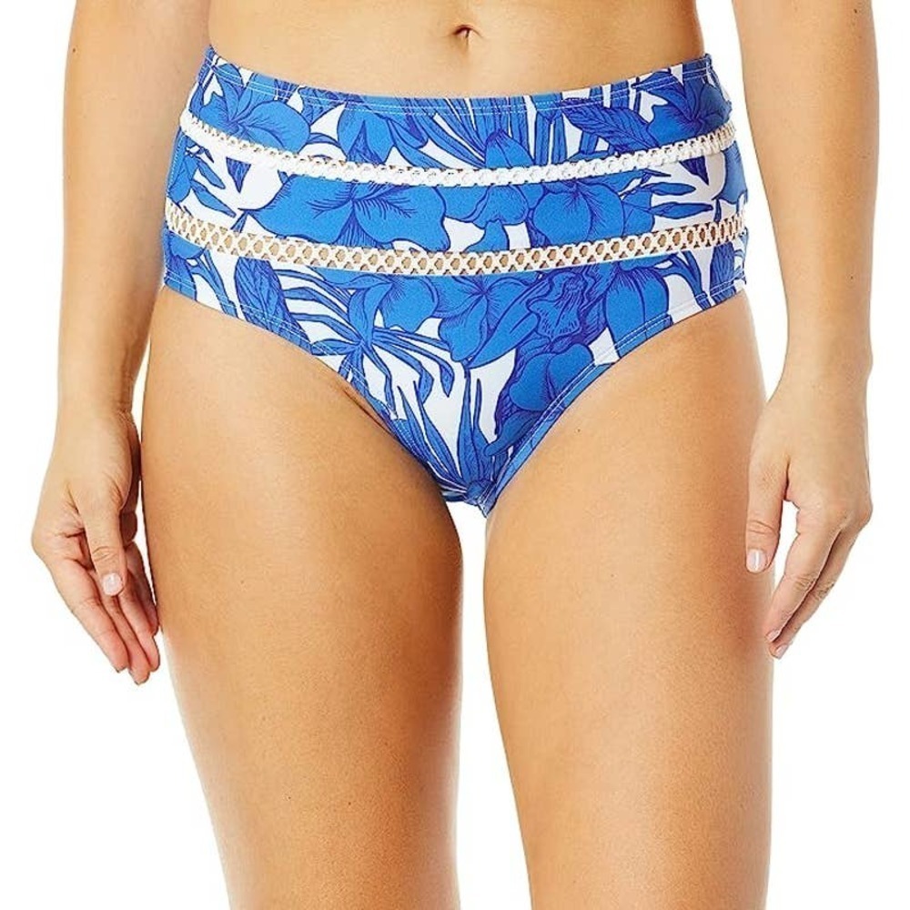 Athena Women's Standard Waimea Bay High Waist Bikini Bottom Size 16 NWOT